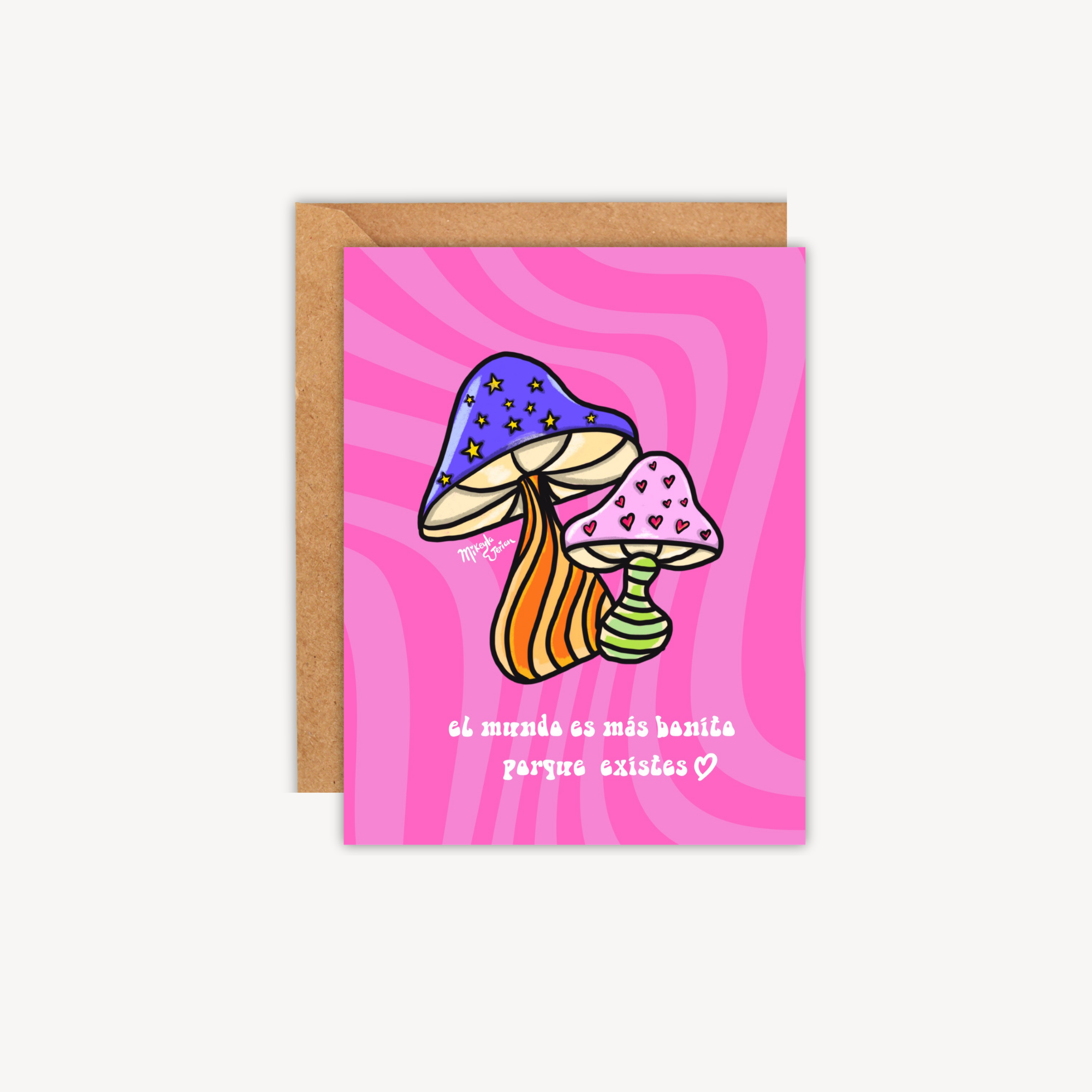 Hongos Greeting Card