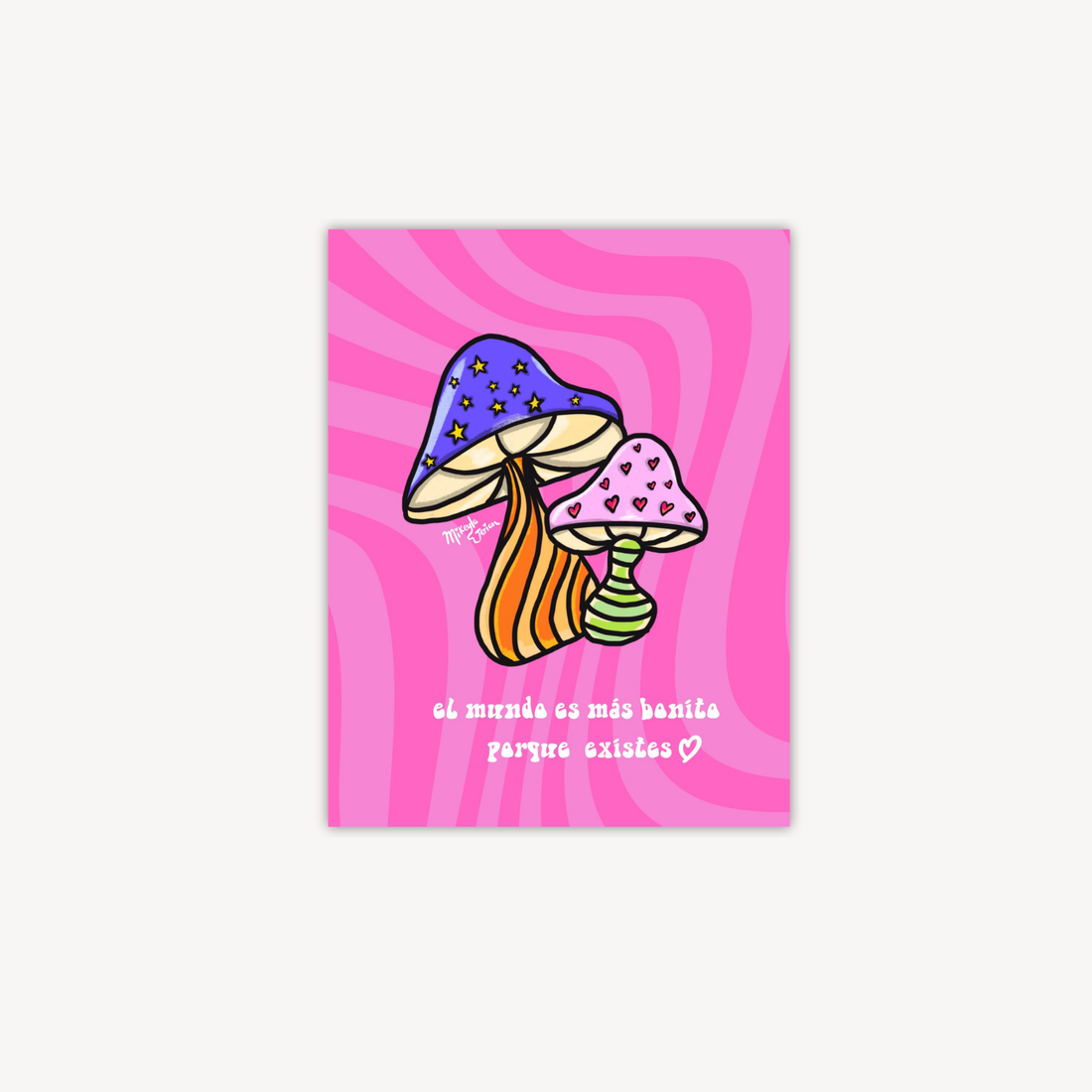 Hongos Greeting Card