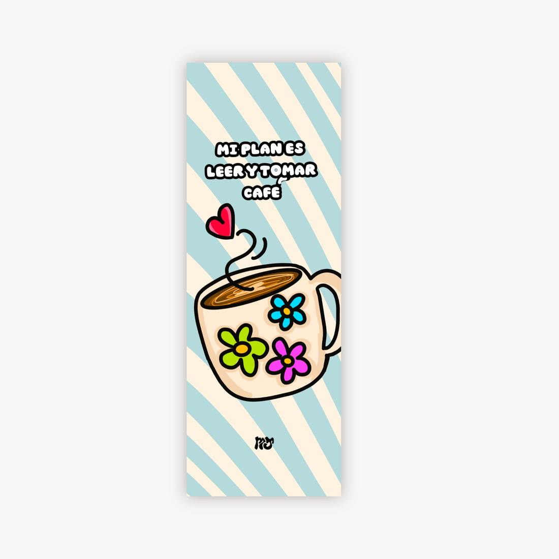 Leer y Café Bookmark