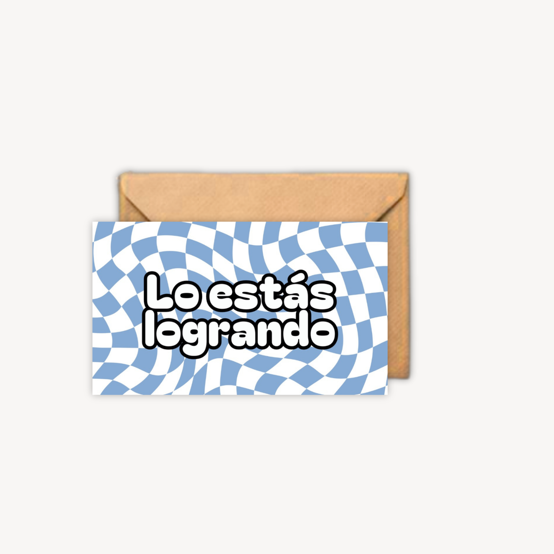 Lo Estás Logrando Mini Postcard