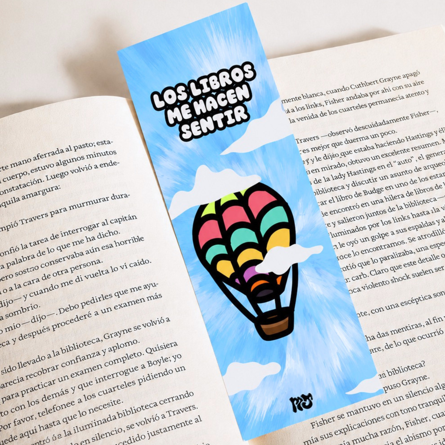 Los Libros Me Hacen Sentir Bookmark