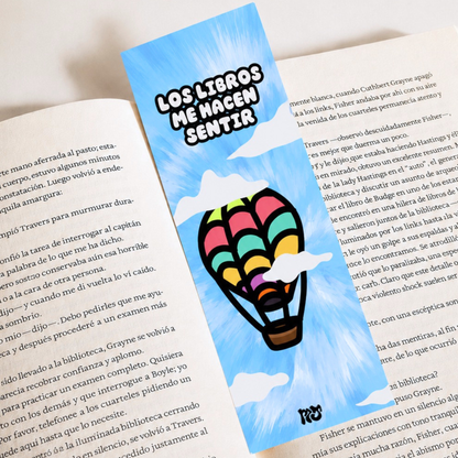 Los Libros Me Hacen Sentir Bookmark