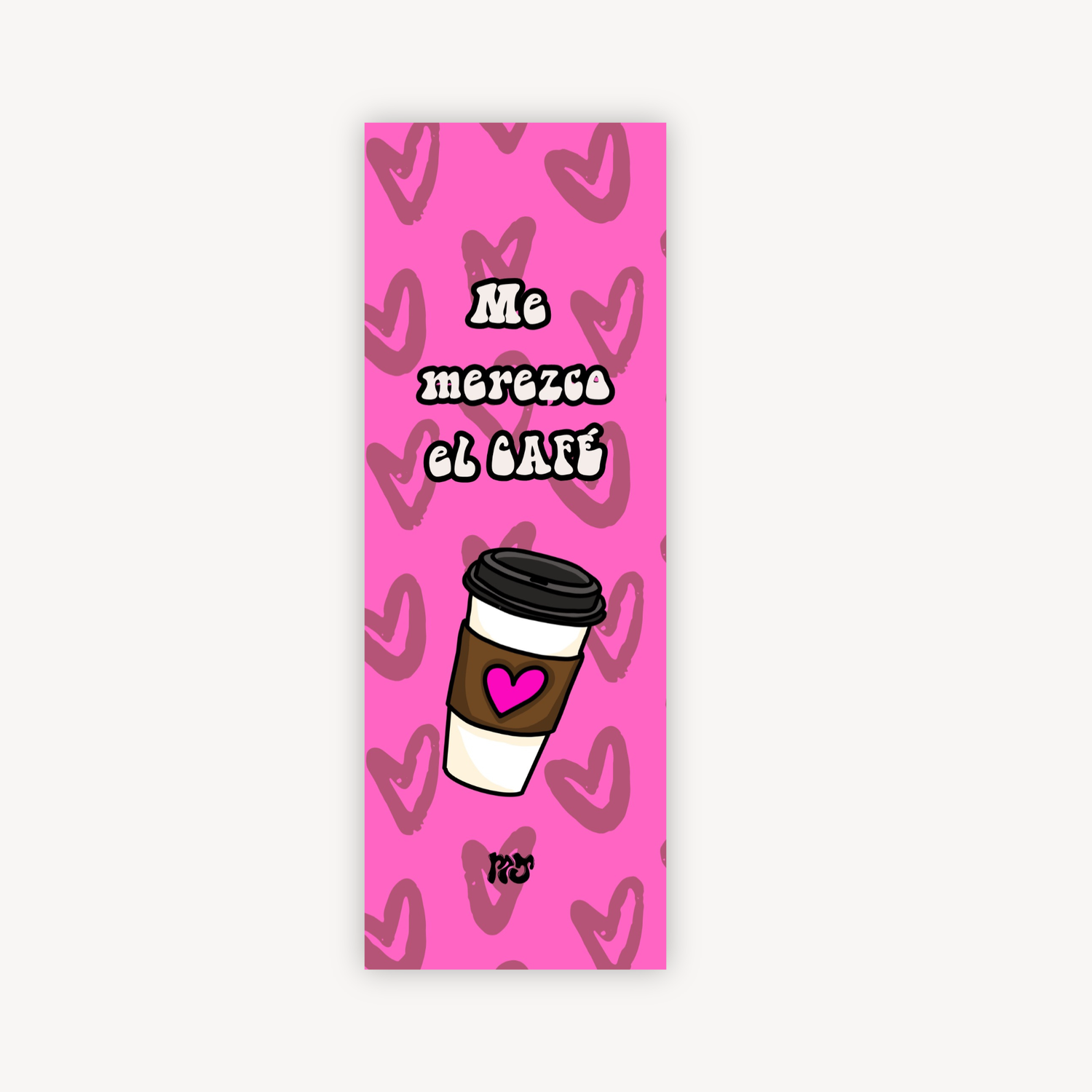 Me Merezco el Café Bookmark