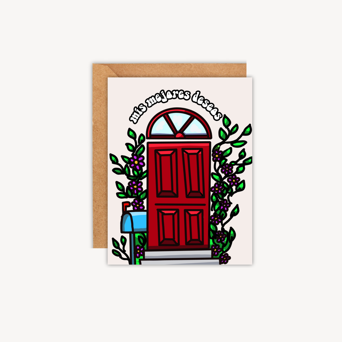 Mis Mejores Deseos Greeting Card