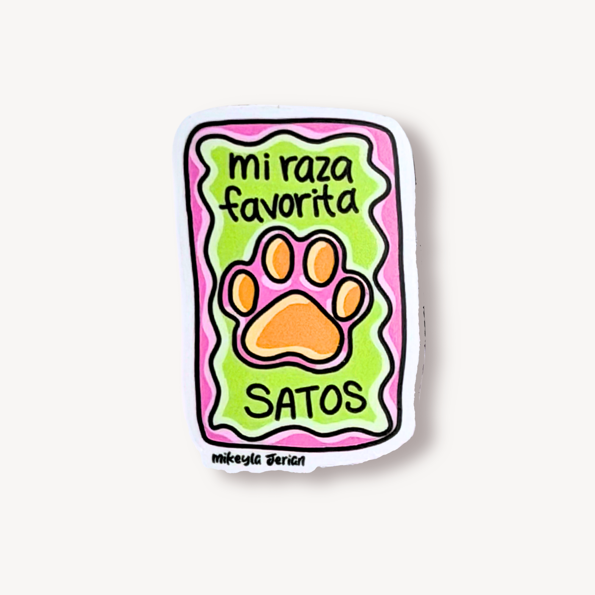 Satos Son Mis Favoritos Sticker