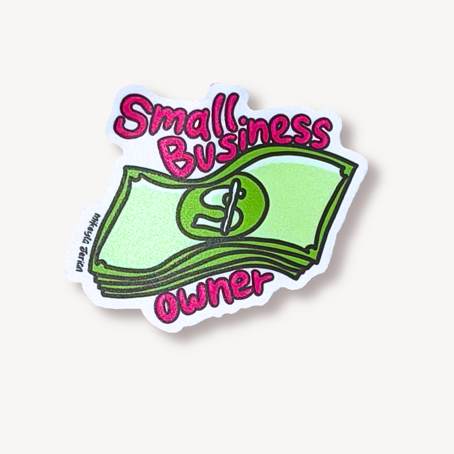 Small Business Owner Sticker