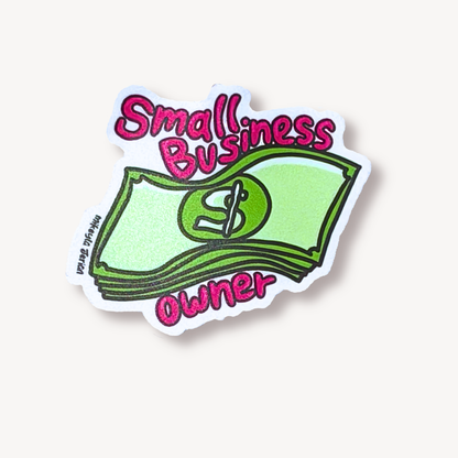Small Business Owner Sticker