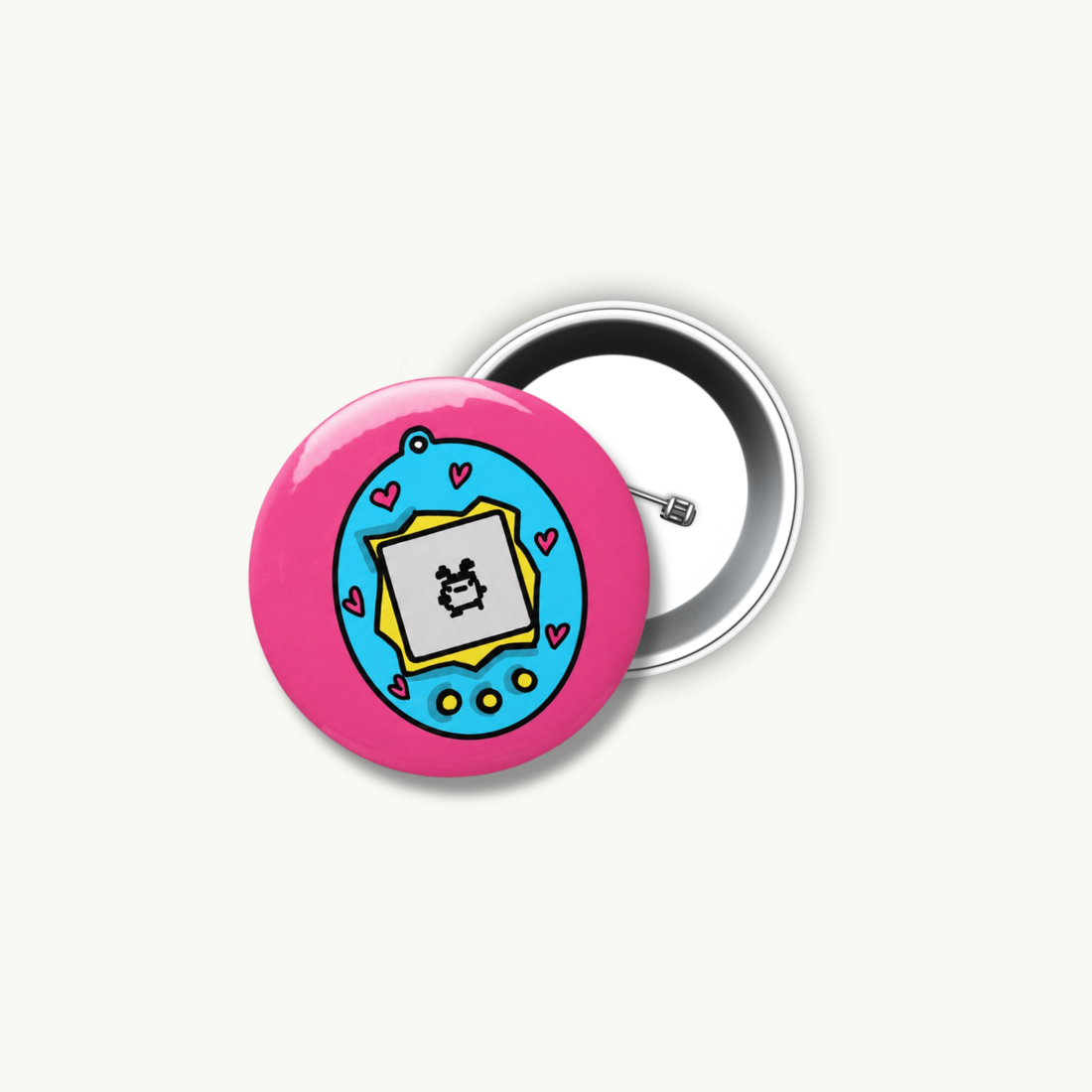 Tamagochi Pin Button