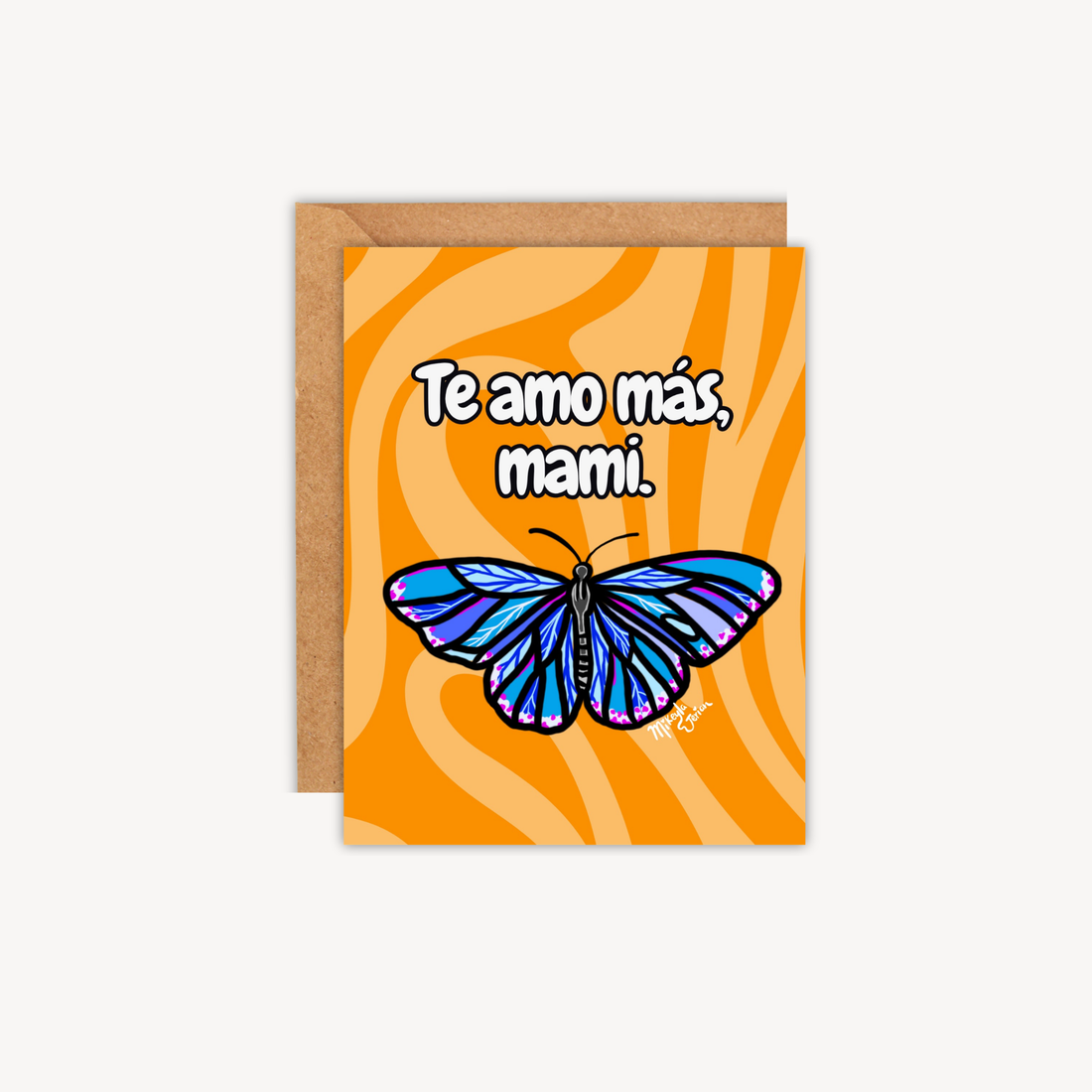 Te Amo Más, Mami Greeting Card