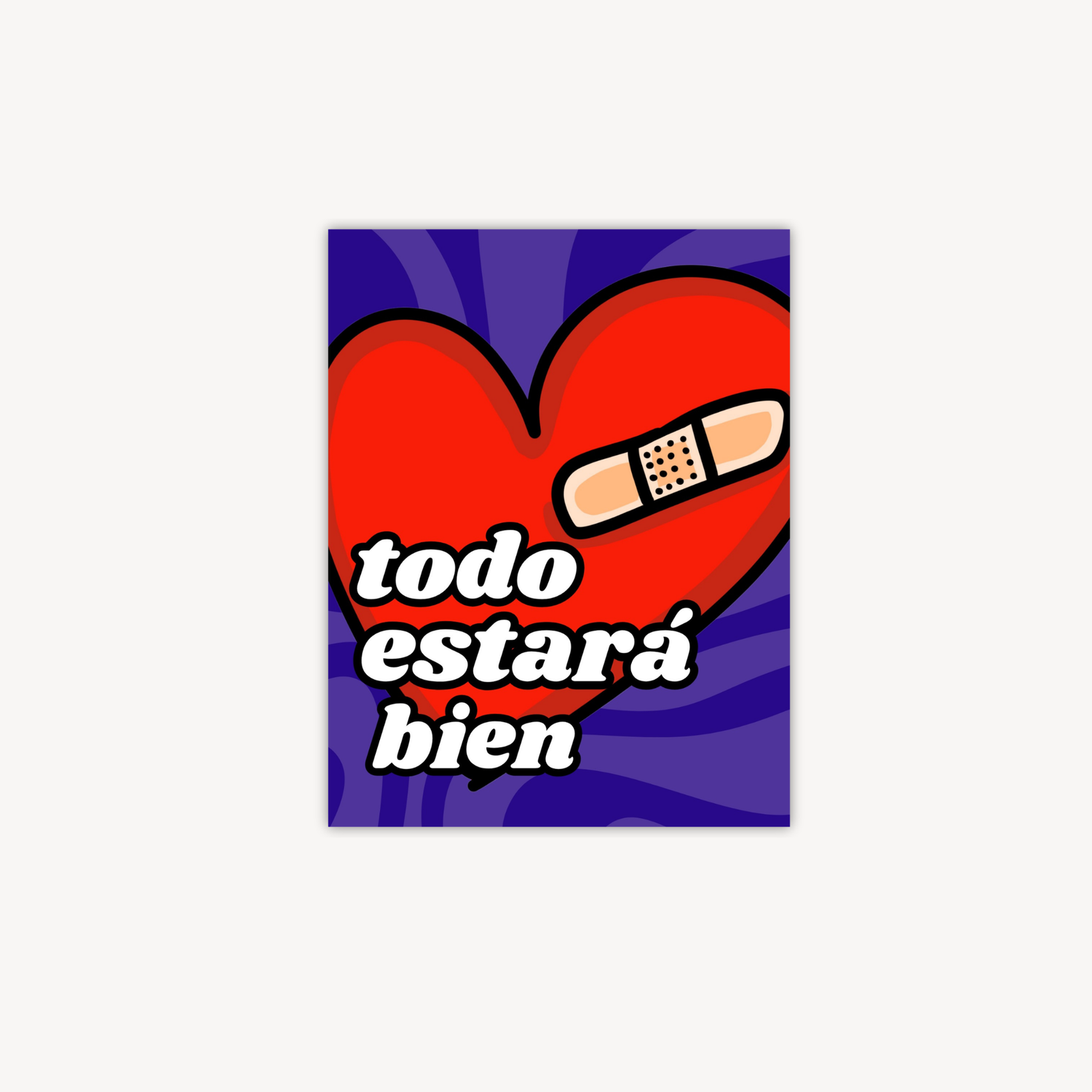 Todo Estará Bien Greeting Card