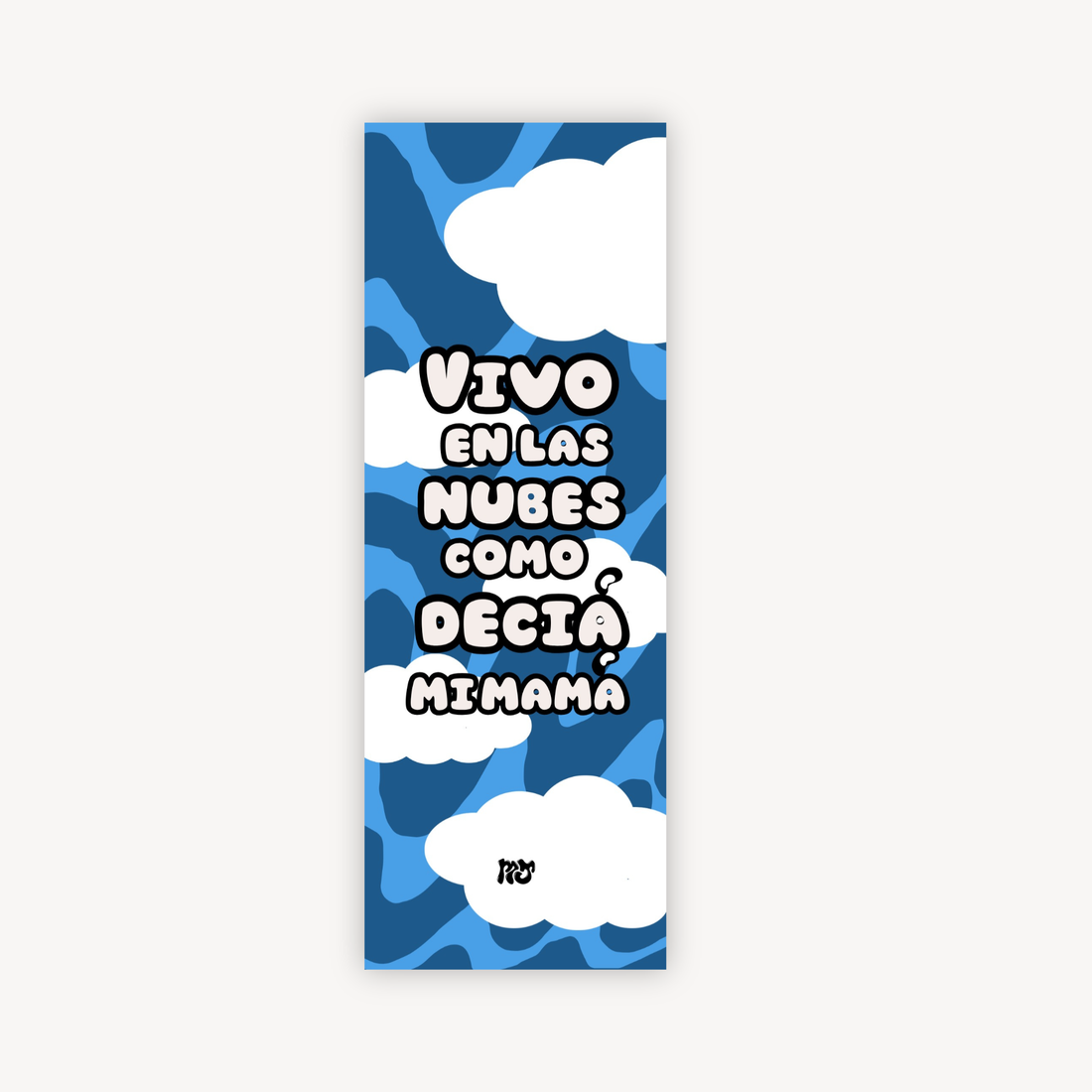 Vivo en las Nubes Bookmark