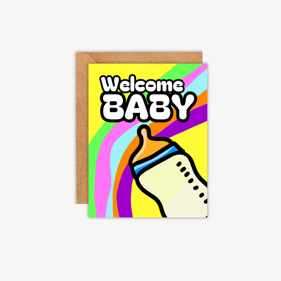 Welcome Baby Greeting Card