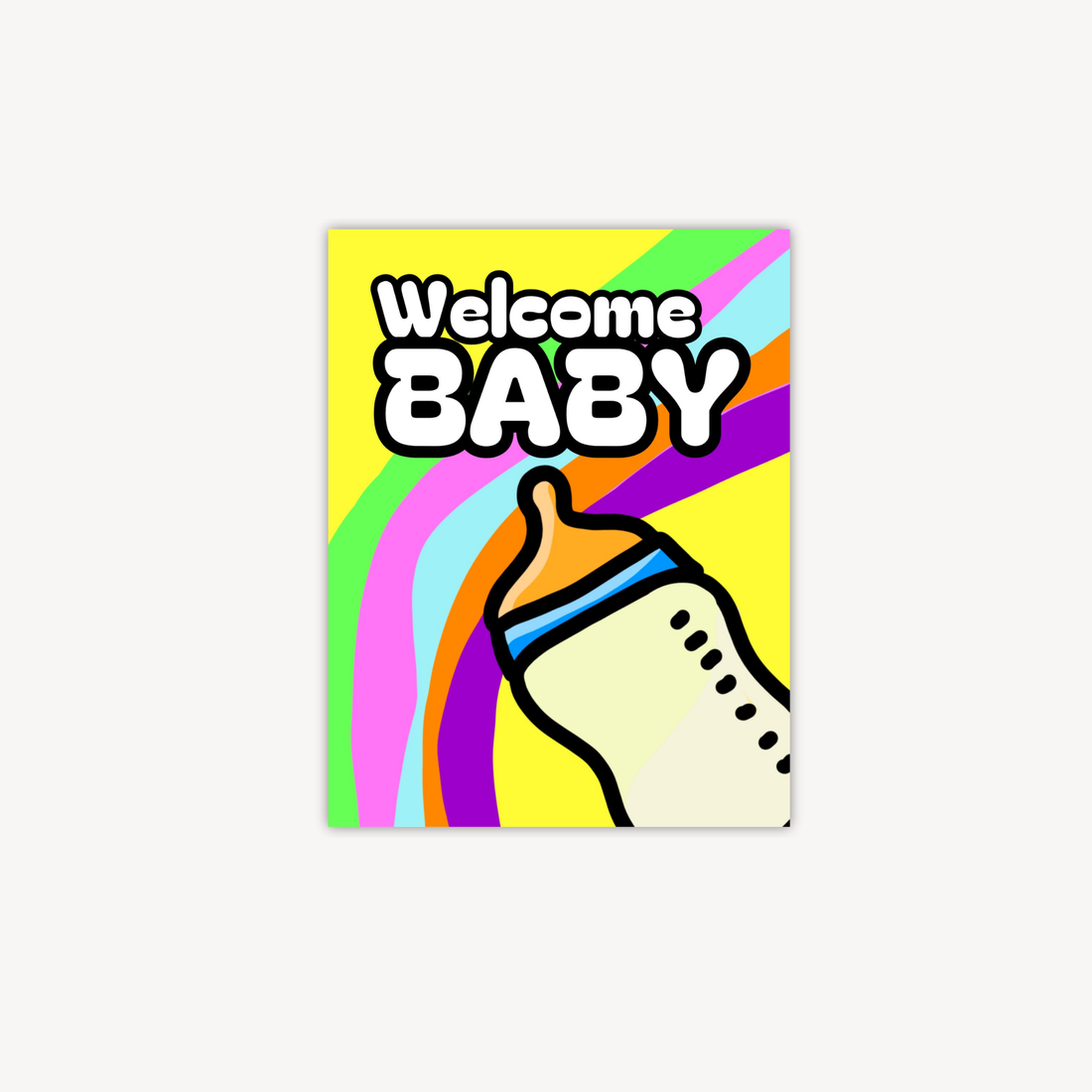 Welcome Baby Greeting Card