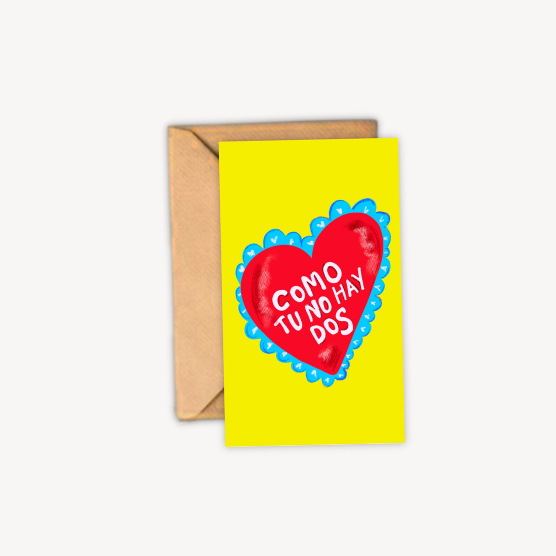 Como Tú No Hay Dos Mini Postcard