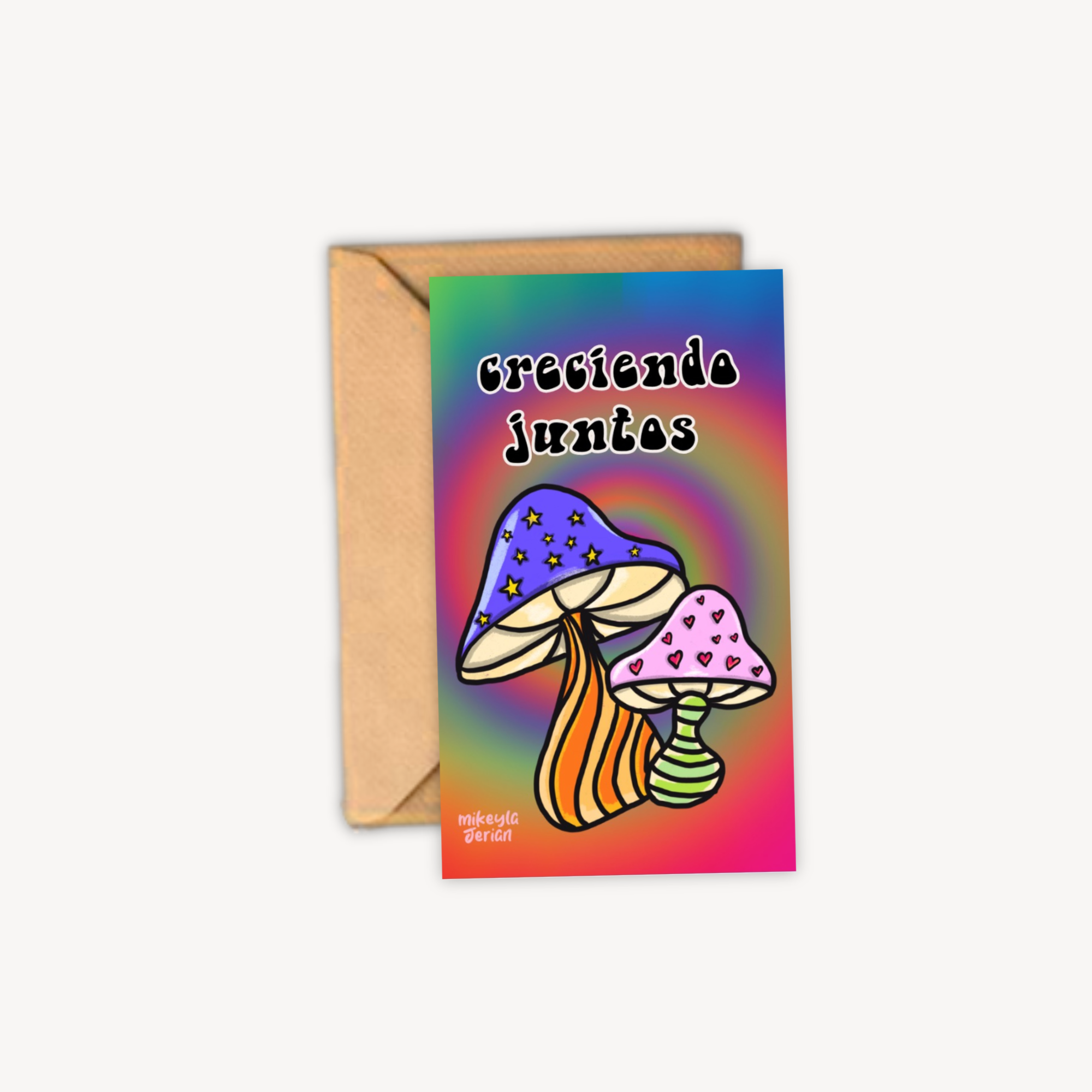 Creciendo Juntos Mini Postcard