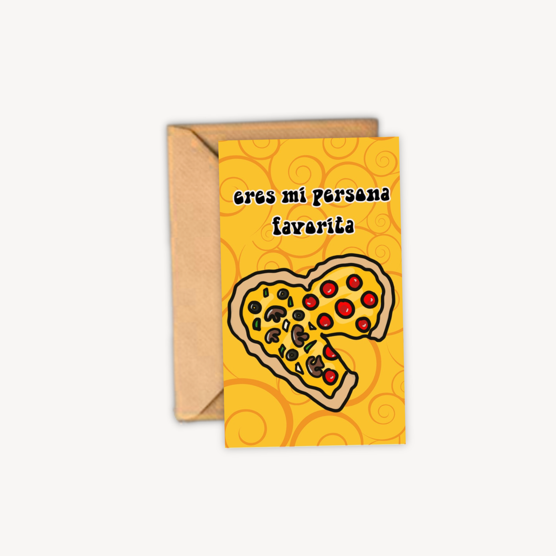 Eres Mi Persona Fav Mini Postcard