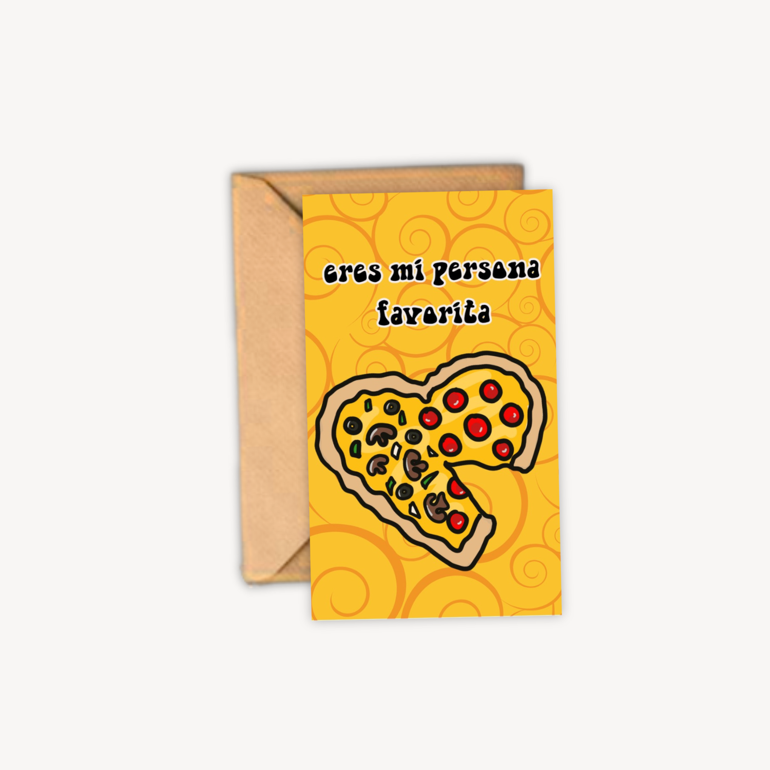 Eres Mi Persona Fav Mini Postcard